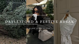 VLOGMAS 2023  Daylesford Farm Visit Brow Lamination amp Festive Staycation [upl. by Oinegue]