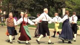 Slängpolska from Chicago  New Scandinavian folk dance [upl. by Lennaj]