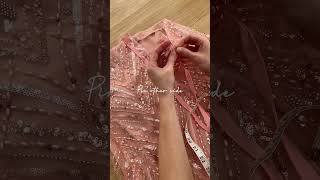 Transforming Embellished Fabric into a Stunning Dress StepbyStep Guide [upl. by Janelle]