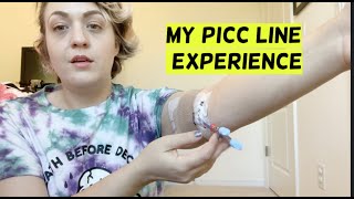 My PICC Line Experience  Ohyouresotough0 [upl. by Katina]