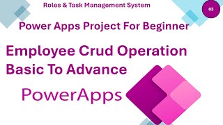 Power Apps Employee CRUD Operations  From Basic to Advanced  Hindi [upl. by Oj]