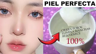 PIEL PERFECTA💚 cierra poros elimina manchas REJUVENECE blanquea la piel TODO EN UNA CREMA [upl. by Suckram]