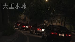 AE86s Otarumi Touge  Assetto Corsa [upl. by Wolcott]