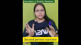 Types of narrators in English literature shorts uptgt englisliterature ytshortshortvideo [upl. by Jews742]