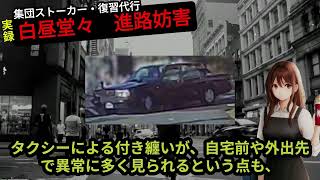 【脅迫】道をふさぐ‼️タクシー。ギリギリの隙間を通れば『Hit🥾踏むぞ』と、脅してます❓️❓️ [upl. by Hazrit]