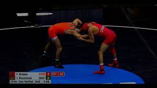 NCAA 2019 Nick Piccininni vs Vitali Arujau [upl. by Audra]