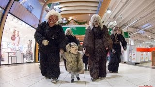 Krampus und Nikolaus Interspar osttirol 2015 [upl. by Gerstner]