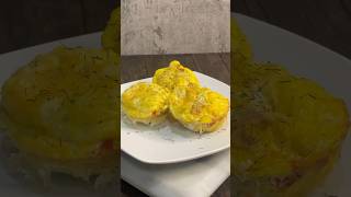 These Egg Bites are PERFECT Breakfast Meal Prep shorts shortsfeed ytshorts youtubeshorts [upl. by Cressy568]