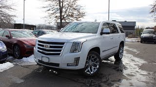 2018 Cadillac Escalade Premium Luxury In Depth First Person Look [upl. by Burck712]