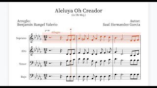 Aleluya Oh Creador LLDM Soprano [upl. by Jahdai424]