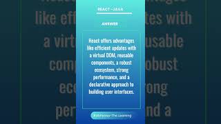 quotTop React amp Java Interview Questions and Answers  Ace Your Tech Interviewquot [upl. by Rekoob948]