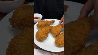 Crispy Chicken Fry ASMR Cooking shorts crunchytreats asmr food nonveg chicken [upl. by Aniroz696]