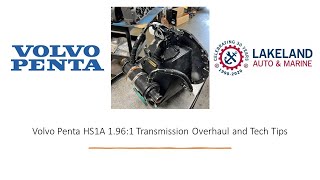 Volvo Penta HS1A Transmission Diagnosis Overhaul and Testing 1997 299 Baha 74 Gi [upl. by Atirehc]