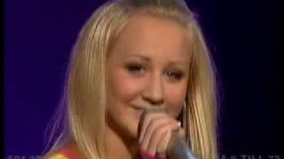 Lilla melodifestivalen 2008 Jonna T  Kommer jag våga [upl. by Tonnie466]