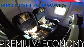 BRITISH AIRWAYS PREMIUM ECONOMY HONEST REVIEW [upl. by Streeto396]