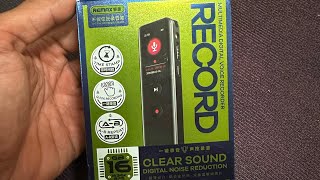 Remax RP3 Record  Voice Recorder  remax voicerecorder [upl. by Redleh]