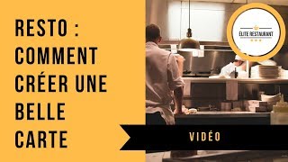 🍽 TUTO  COMMENT CRÉER UNE CARTE DE RESTAURANT FACILEMENT RAPIDEMENT ET GRATUITEMENT [upl. by Therron]