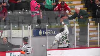 LNAH StGeorgesdeBeauce vs RivièreduLoup 21 octobre 2017 [upl. by Viridi930]