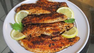 How to make Louisiana Blackened Catfish [upl. by Anigger]