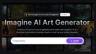 Create with AI Art Generator  Bring your Ideas to Reality With Imagine Art  imagineart [upl. by Lauralee]