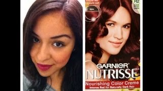 Garnier Nutrisse Ultra Hair Dye Review [upl. by Obla]