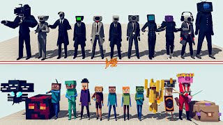 CAMERAMAN TEAM vs MINECRAFT TEAM  Totally Accurate Battle Simulator [upl. by Eckmann]