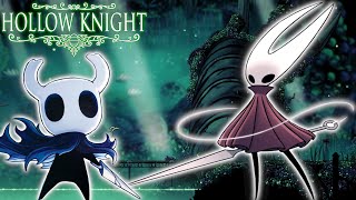 exploring greenpath and beat hornet first try hollow knight [upl. by Einner]