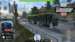 19 Bus Simulator 2023 Ovilex  GamePlay  Driving a Bus in San Francisco [upl. by Akyssej]