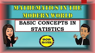 BASIC CONCEPTS IN STATISTICS  MATHEMATICS IN THE MODERN WORLD [upl. by Eilrahc]