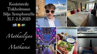 Risteilyvlogi Kesäristeily Silja Symphonylla Tukholmaan [upl. by Assilaj233]