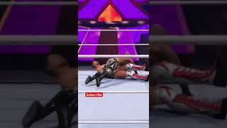 Standing moonsault to The Miz themiz ricochet wwe2k24 [upl. by Akimahs]