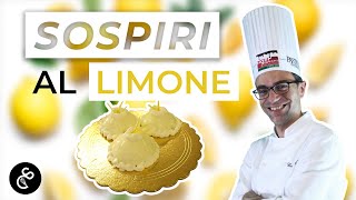 Sospiri al Limone  ricetta estiva facile del Maestro Sal de Riso delizieallimone sospiriallimone [upl. by Imhsar]