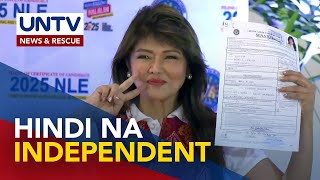 Dating SP Sotto Lacson naghain na ng COC Sen Imee tumakbo sa ilalim ng Nacionalista Party [upl. by Hines]