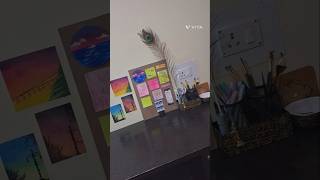 Productive study space tour💥 shorts minivlog studyvlog journal [upl. by Nee]