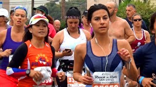 Rock n Roll Marathon 2017 San Diego Raw Video [upl. by Sigrid841]