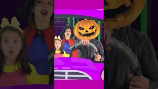 Canción de Halloween de Las Ruedas del Bus  Hokie Pokie Canciones Infantiles  shorts  №2 [upl. by Ssenav]