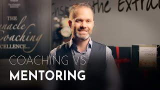 Coaching Vs Mentoring  The Coaching Institute [upl. by Martha]