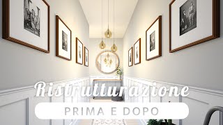 RISTRUTTURAZIONE CASA PRIMA E DOPO ed HOME TOUR [upl. by Ayenet]