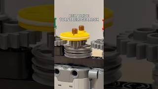 LEGO Belt Drive Turntable Gearbox [upl. by Atival]