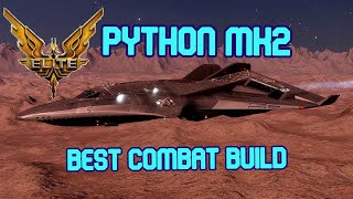 Elite Dangerous Review  Python Mk2  Best PVE Combat Build  Best Weapon  Pacifier Frag Cannon [upl. by Miner237]