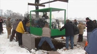 Biker Buried Sitting Astride His HarleyDavidson [upl. by Edas]