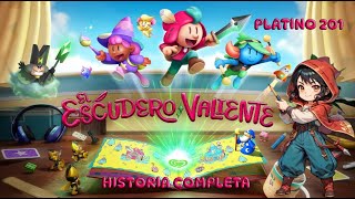 HISTORIA COMPLETA  TODOS LOS TROFEOS  EL ESCUDERO VALIENTE PLATINO 201 gameplay en español [upl. by Elik]