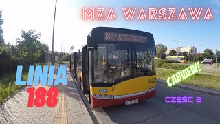 30 Linia 188 22 Kierowca Autobusu Warszawa  kier Gocławek Wschodni U18 8225 [upl. by Donavon]