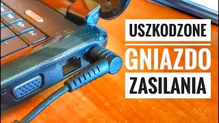 Urwane gniazdo zasilania w Laptopie  Objawy Uszkodzenia  ForumWiedzy [upl. by Efram759]