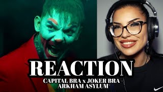 Es geht in die nächste Runde Capital Bra feat Joker Bra  ARKHAM ASYLUM  REACTION [upl. by Killion]