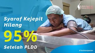 HNP Pak Edy Hilang 95 Setelah Melakukan PLDD [upl. by Lokin]