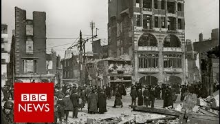 Dublin in the rubble Rare glimpses of Irelands Easter Uprising  BBC News [upl. by Ahsinra191]