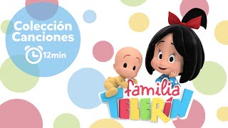 Familia Telerín Colección Canciones Infantiles para Niños 12 minutos [upl. by Auqenwahs]