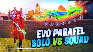 New Evo Parafal Max Lvl Solo Vs Squad Gameplay  Badge99 [upl. by Ferrel847]