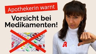 Apothekerin spricht Klartext Willst du chronisch gesund bleiben nimm keine Medikamente voreilig [upl. by Enail]